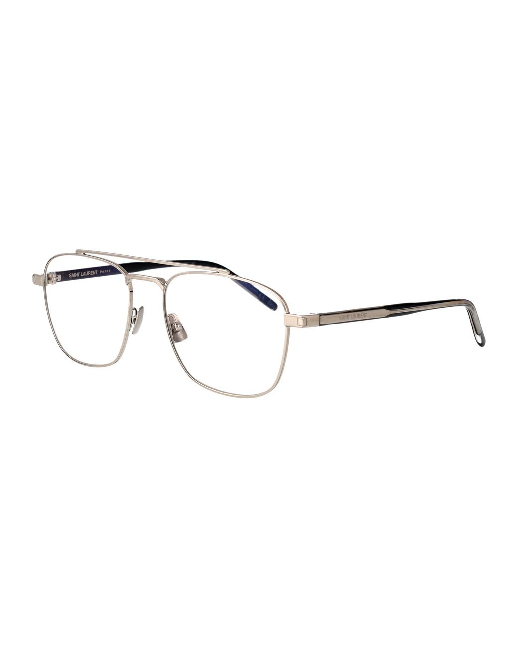 Saint Laurent Metallic Aviator Optical Sl 665 Opt 002