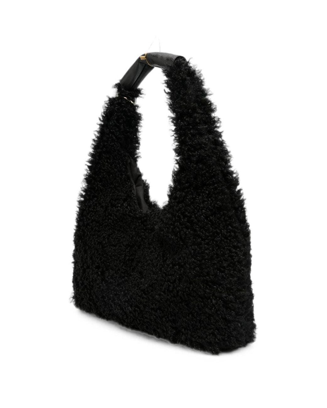 La Milanesa Black Oprah Hobo Bag