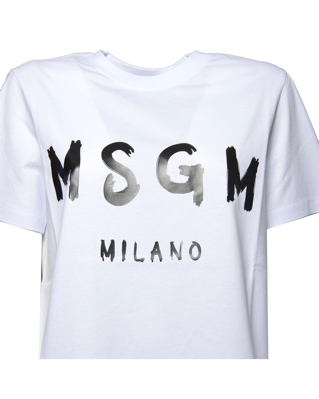 MSGM T-shirts En Polo's in het White
