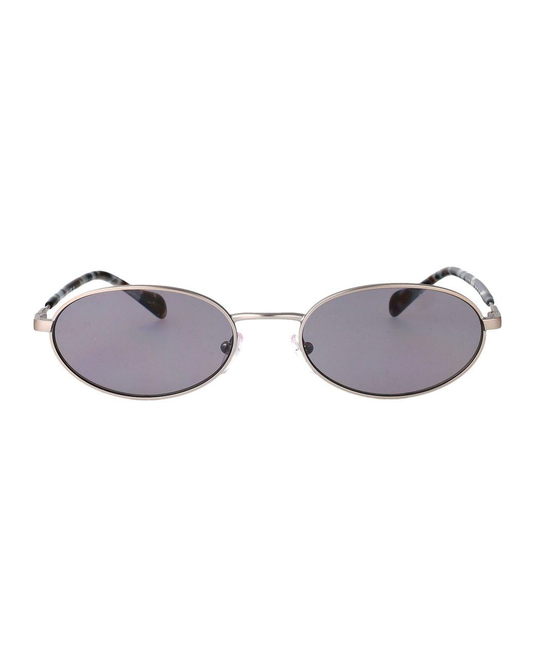 Emporio Armani Metallic Oval Sunglasses 0 Ea2175 3015/1