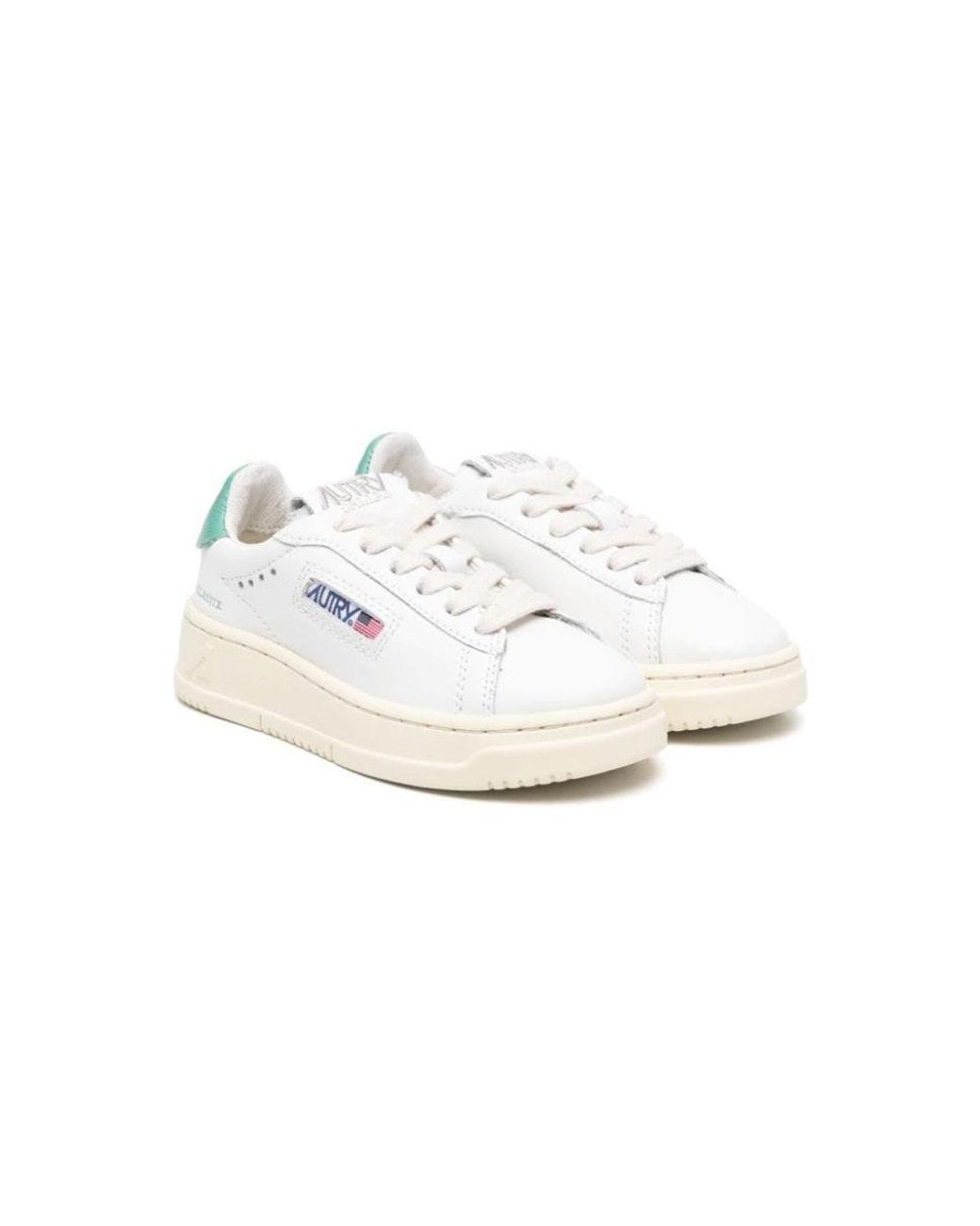 Autry White "Dallas Low" Sneaker