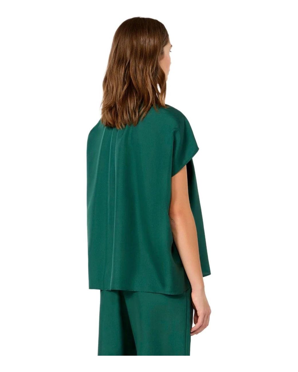 Weekend by Maxmara Green Crine Shirt