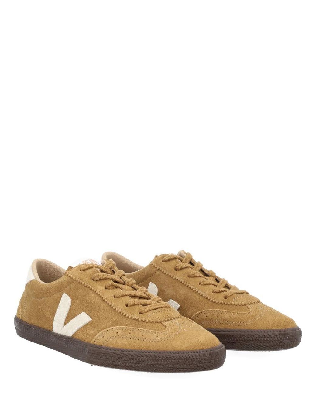 Veja Brown Suede Sneaker for men