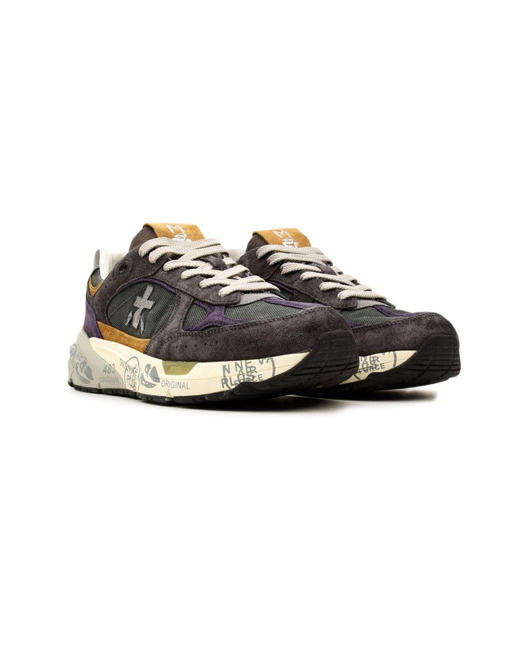 Premiata Black Sneakers