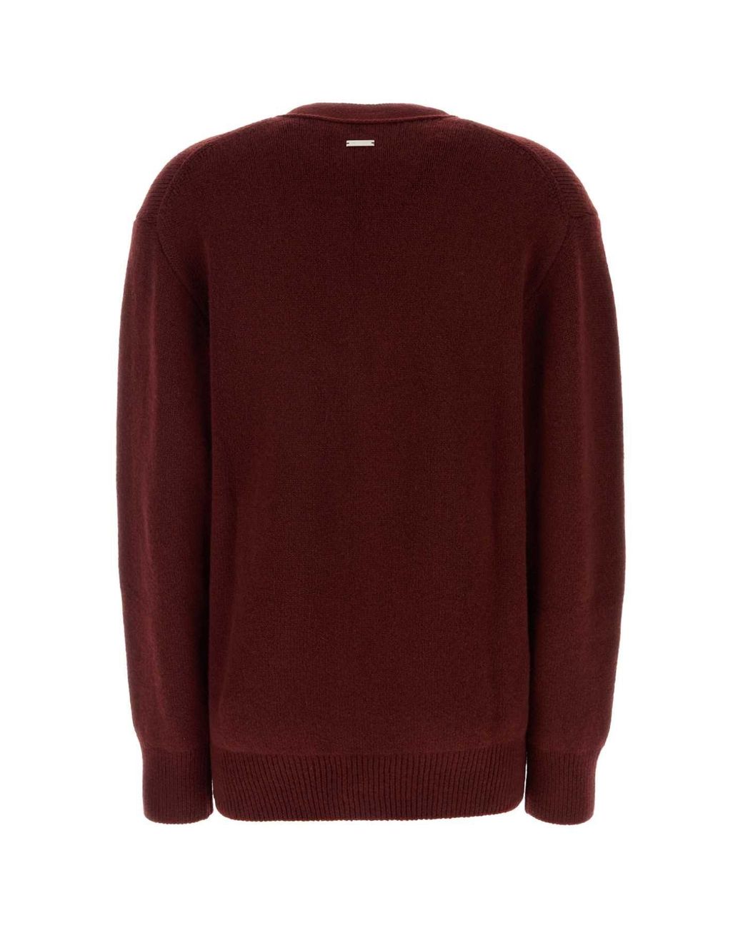 Ferragamo Purple Cashmere Blend Cardigan