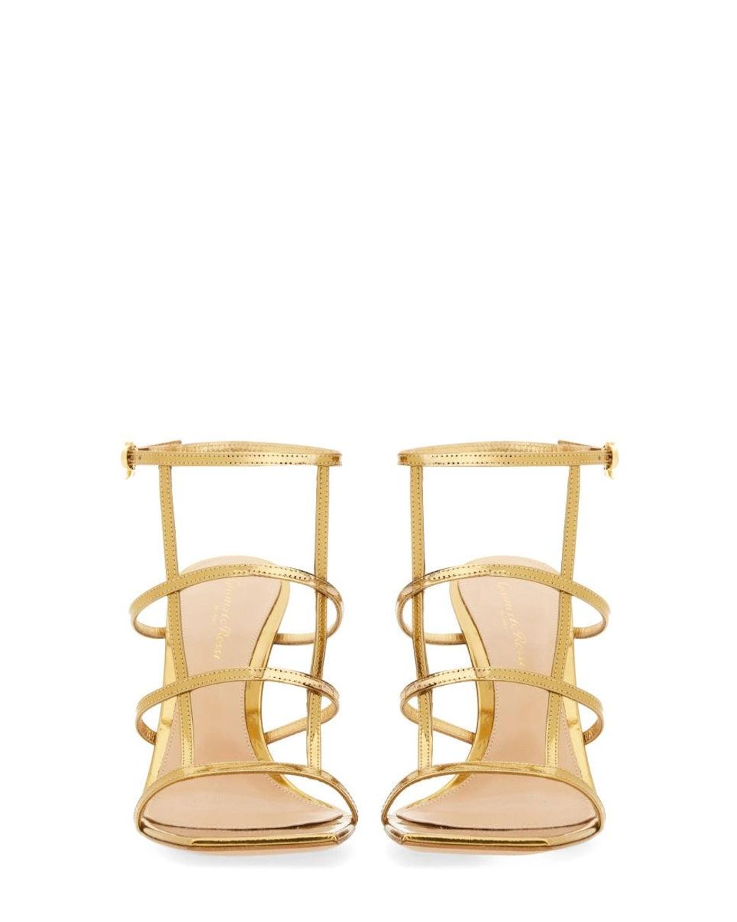 Gianvito Rossi Metallic Sandal Mondry