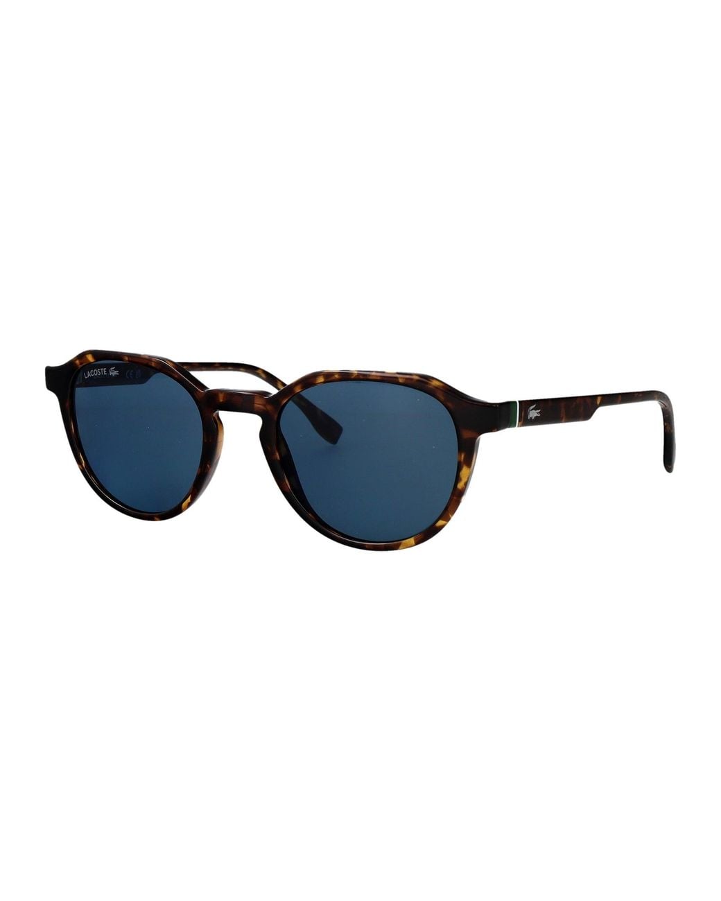Lacoste Blue Rectangular Sunglasses L6052 Sn 214
