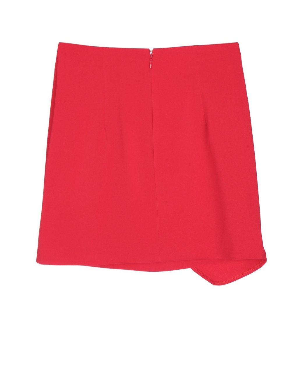 Elisabetta Franchi Red Gonna Corta Fiocco