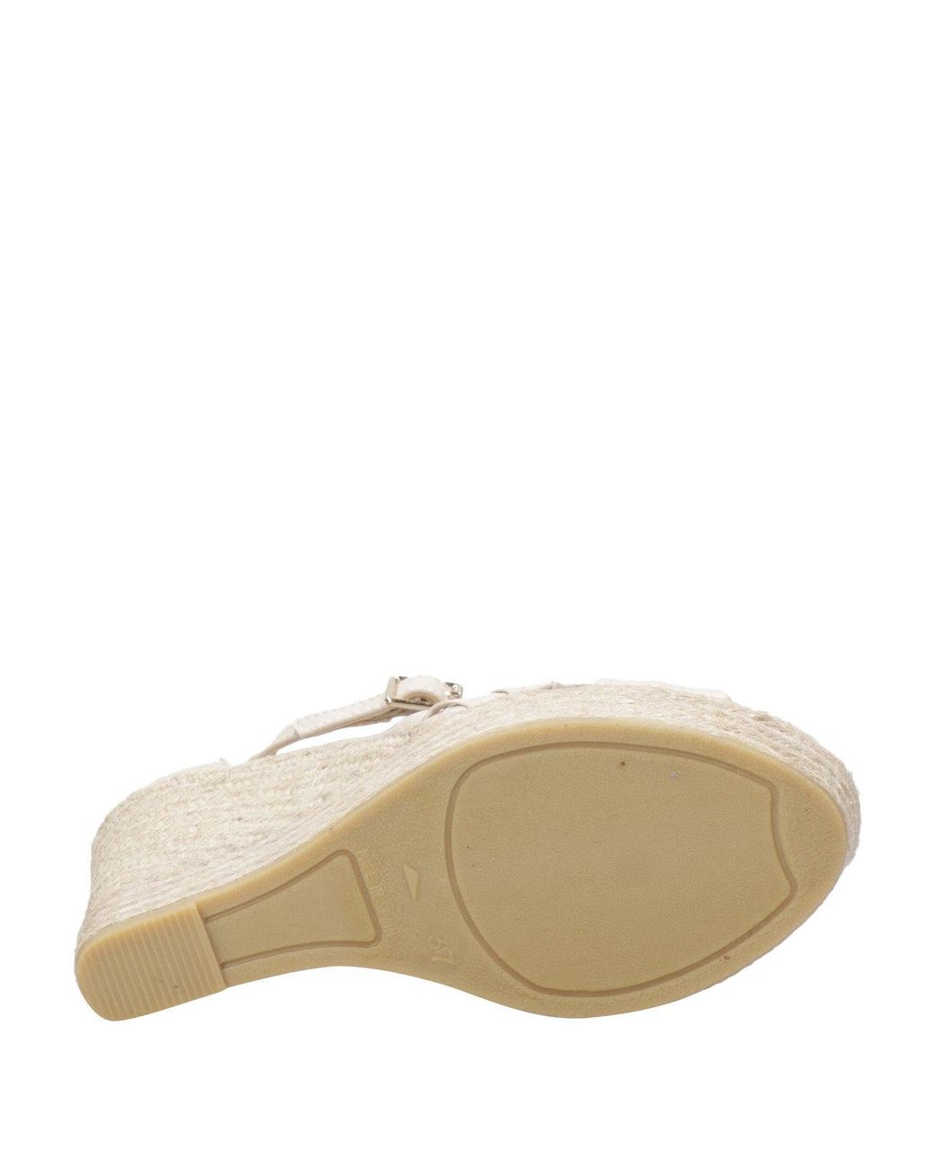 Espadrilles Sandals Ivory in het Natural