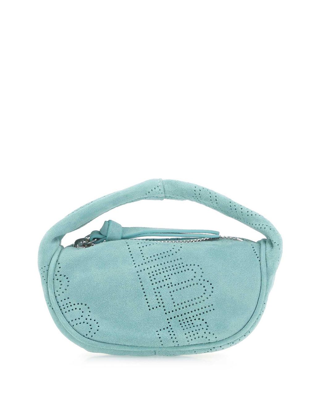 By Far Blue Cush Tote Bag