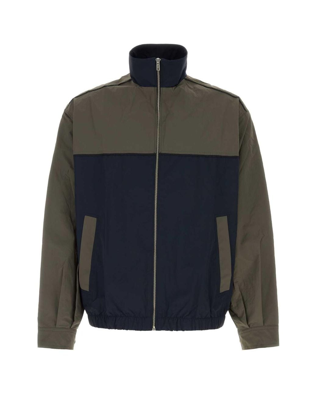 GIMAGUAS Black Two-Tone Nylon Javier Windbreaker for men