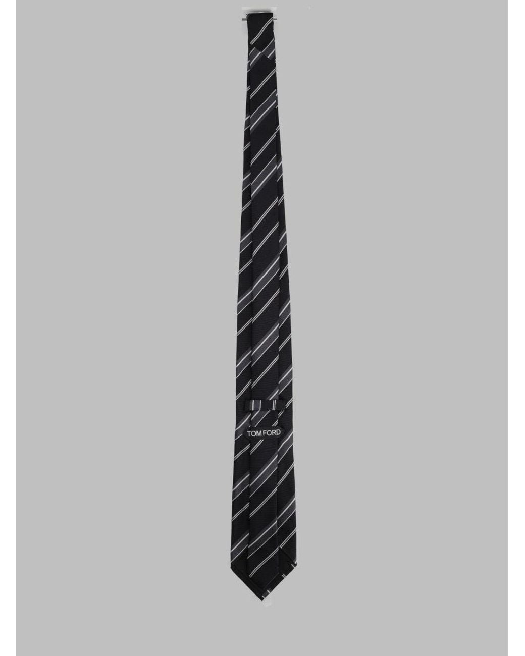 Tom Ford Gray Cravatta