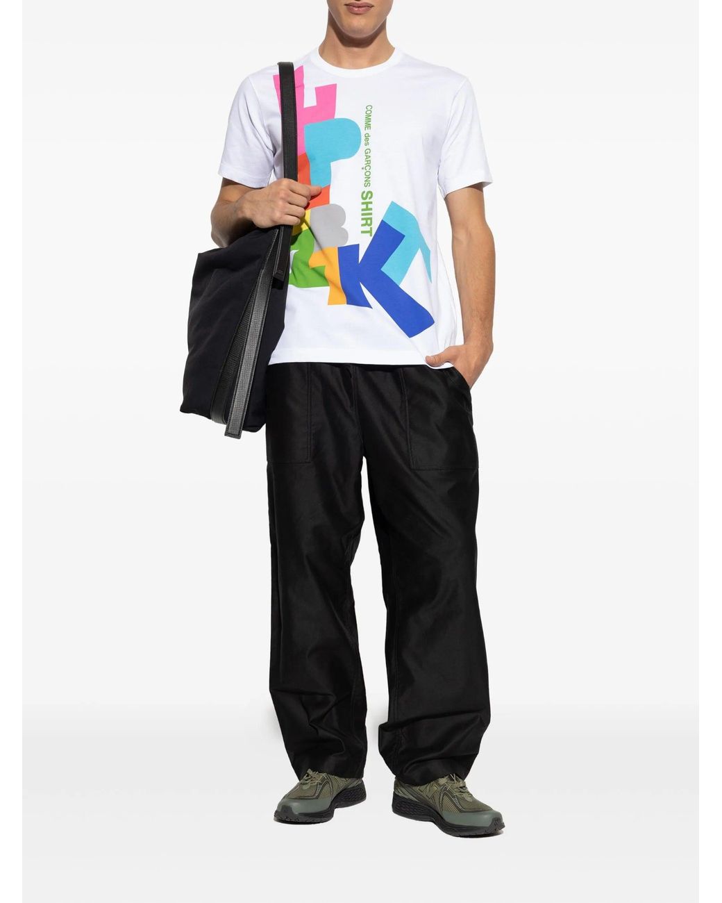 Comme des Garçons White T Shirt Knit