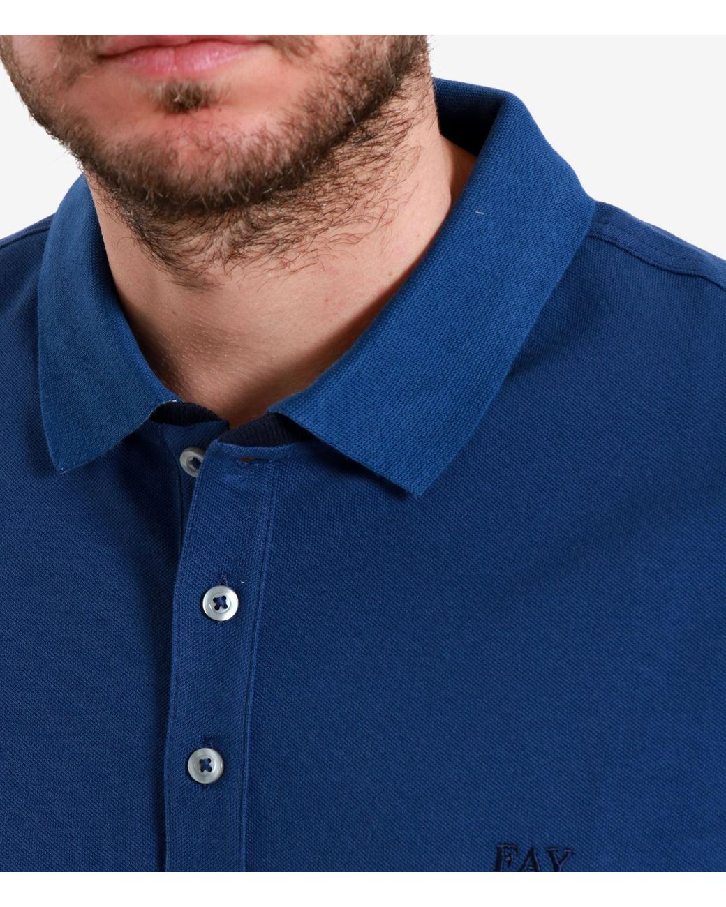Fay Blue T Shirts And Polos