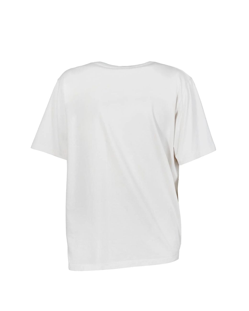 MM6 by Maison Margiela White Short Sleeved Top