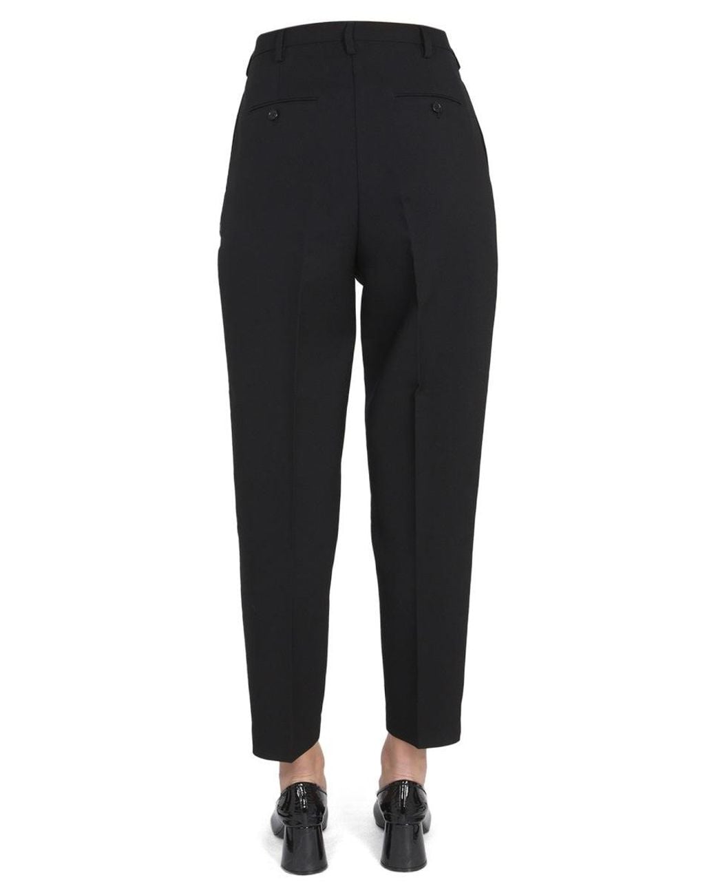 Department 5 Black Cropped Pants