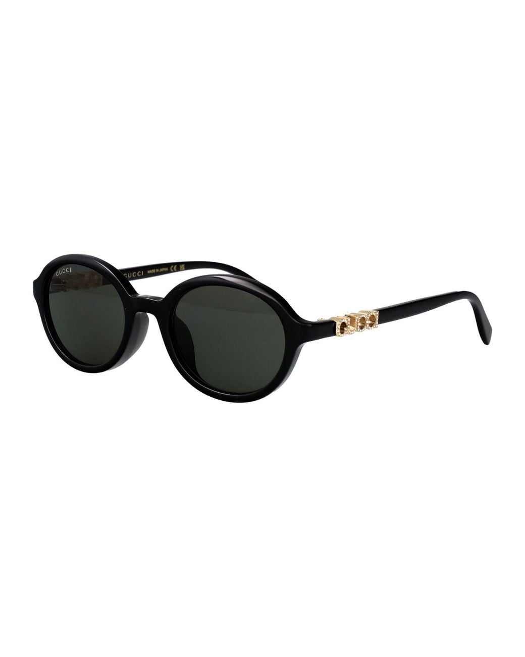 Gucci Black Acetate Sunglasses