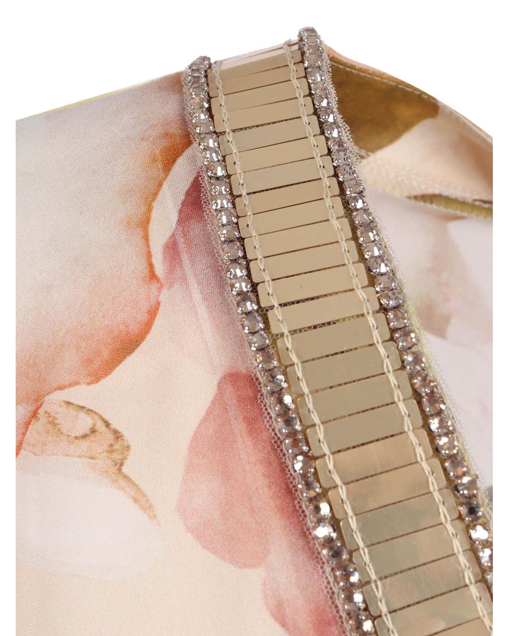 Clips Tuniek Con Ricamo in het Metallic