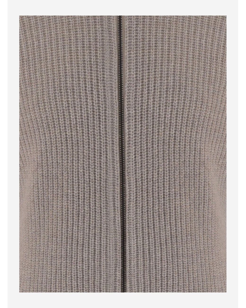 Tagliatore Brown Wool Sweater Virgin