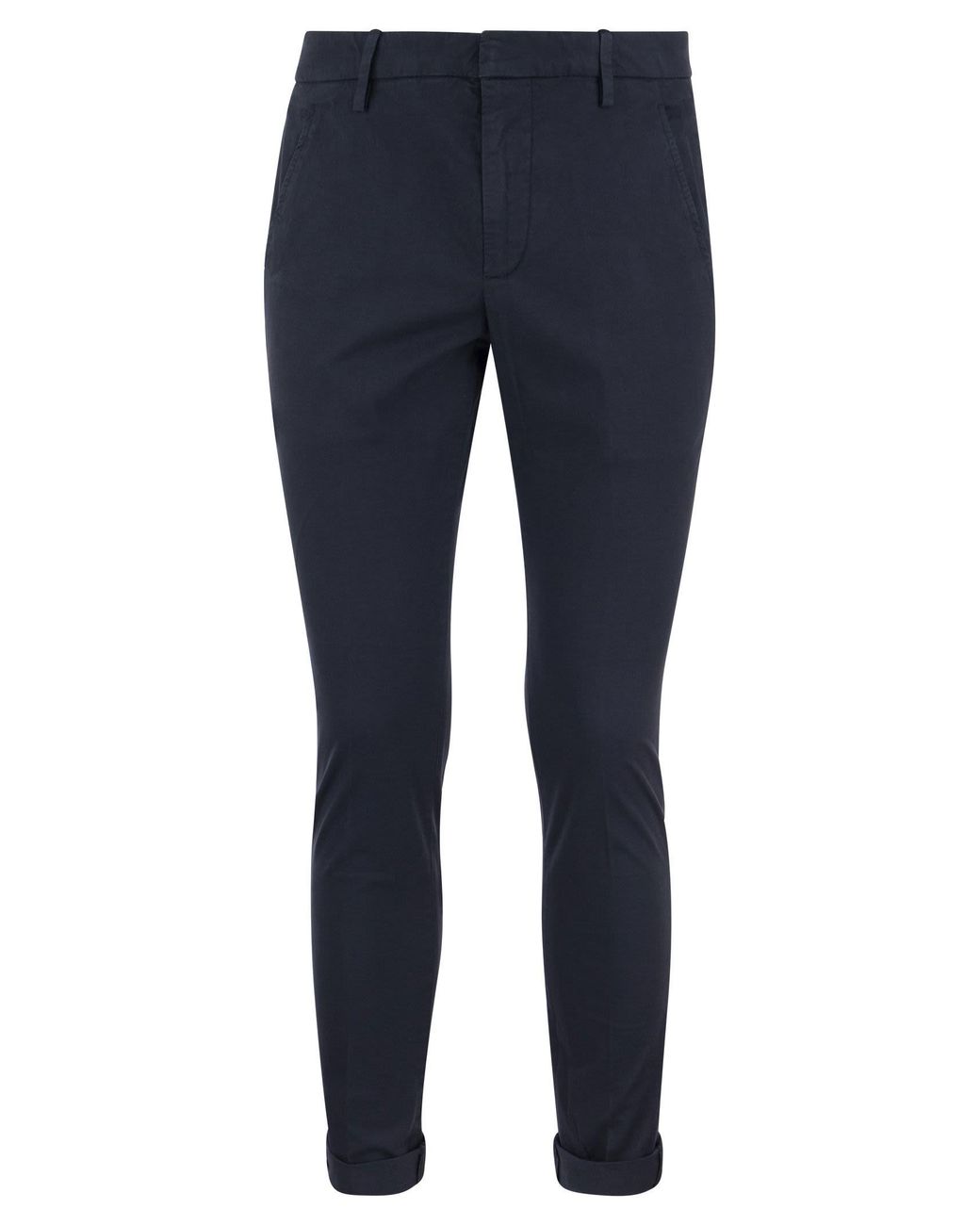 Dondup Blue Gaubert Slim Fit Trousers