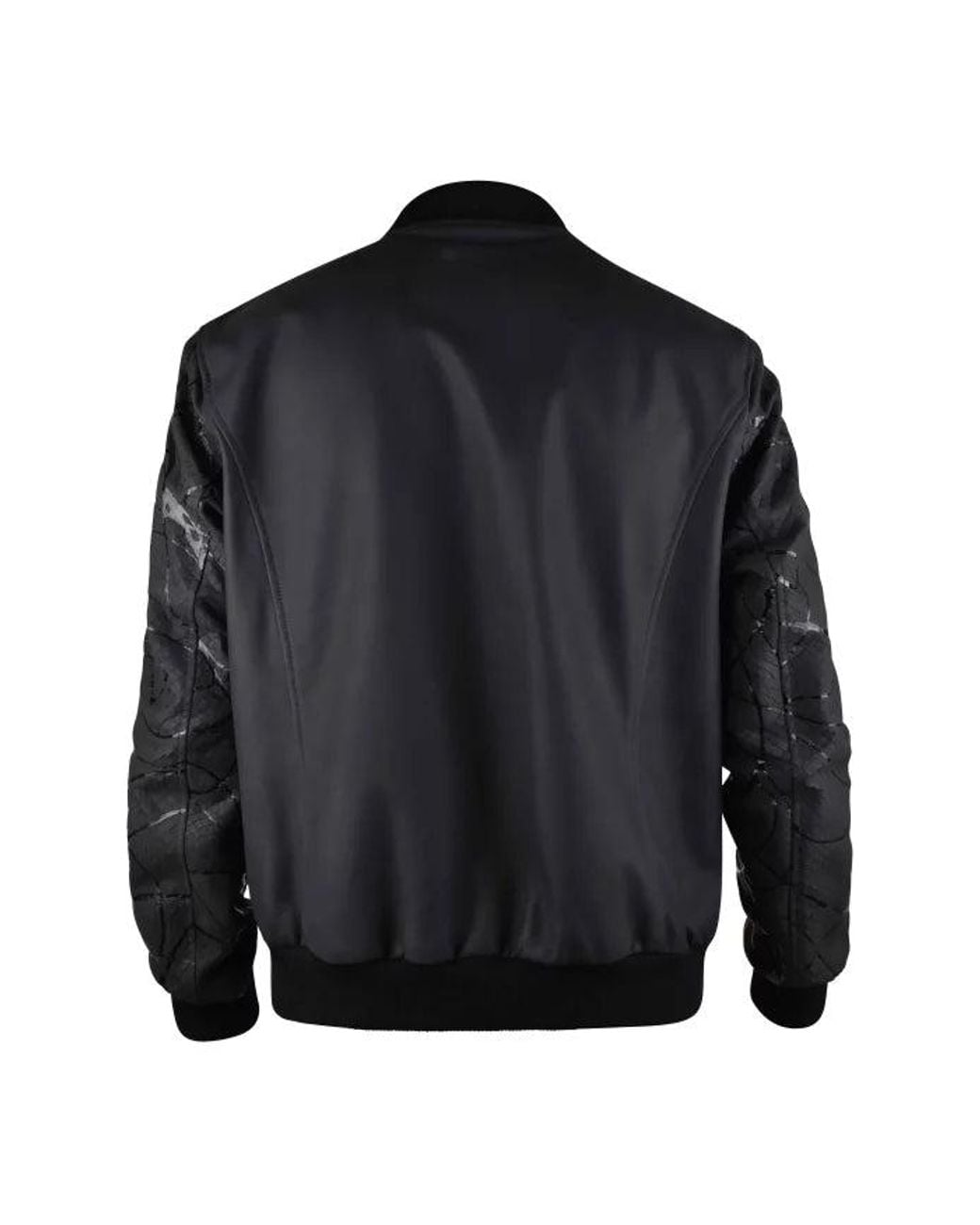 Philipp Plein Black Leather Jacket