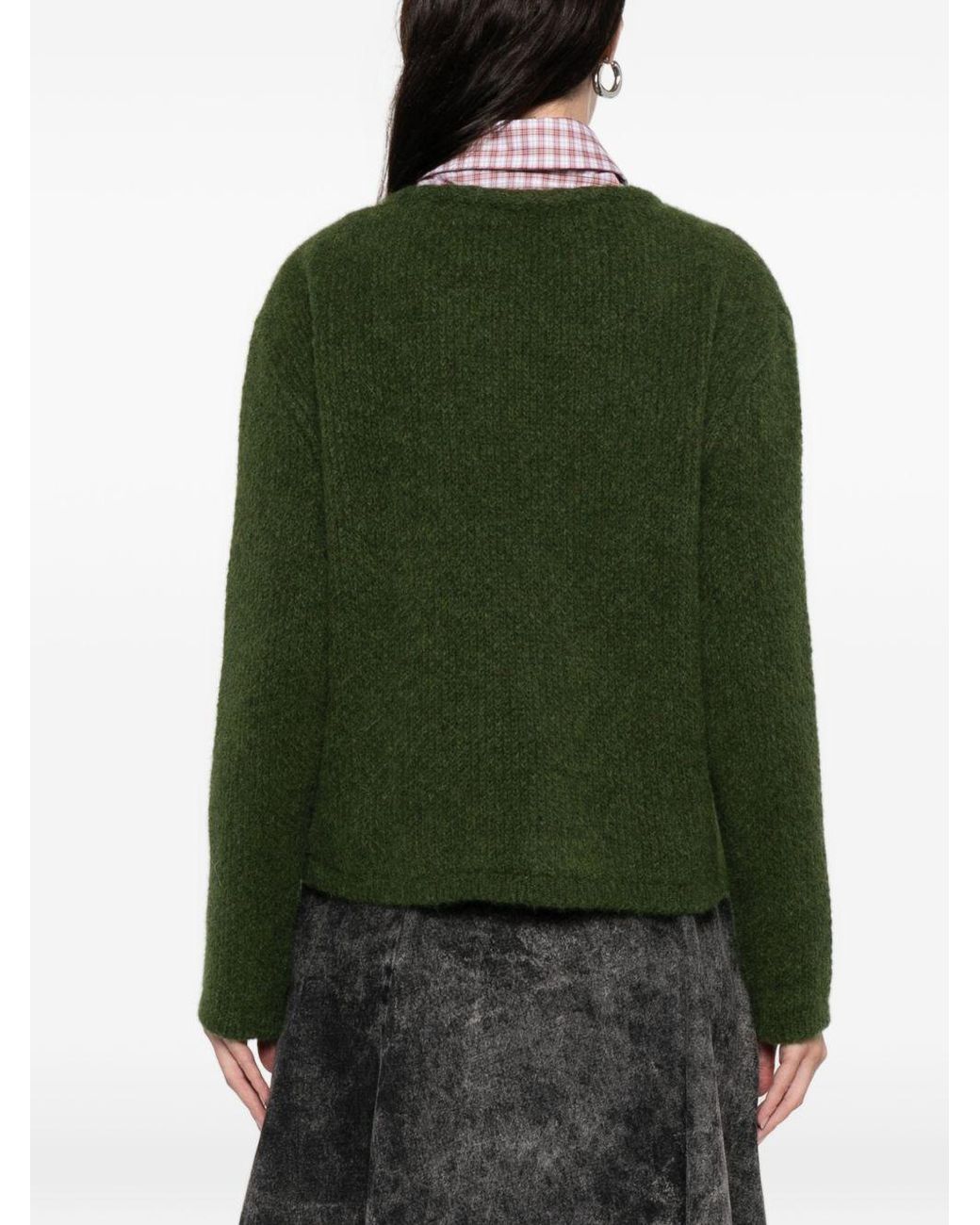 LN22 Green Front Fastening Jacket