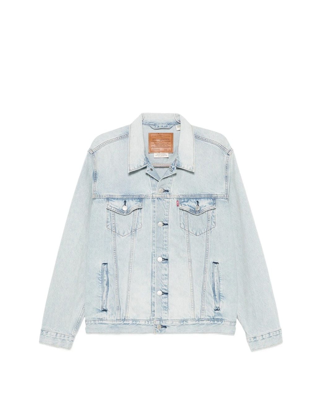 Levi's Blue The Trucker Jacket Into The Light T