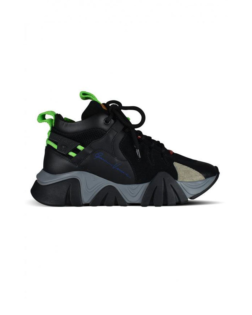 Versace Black Sneakers Squalo