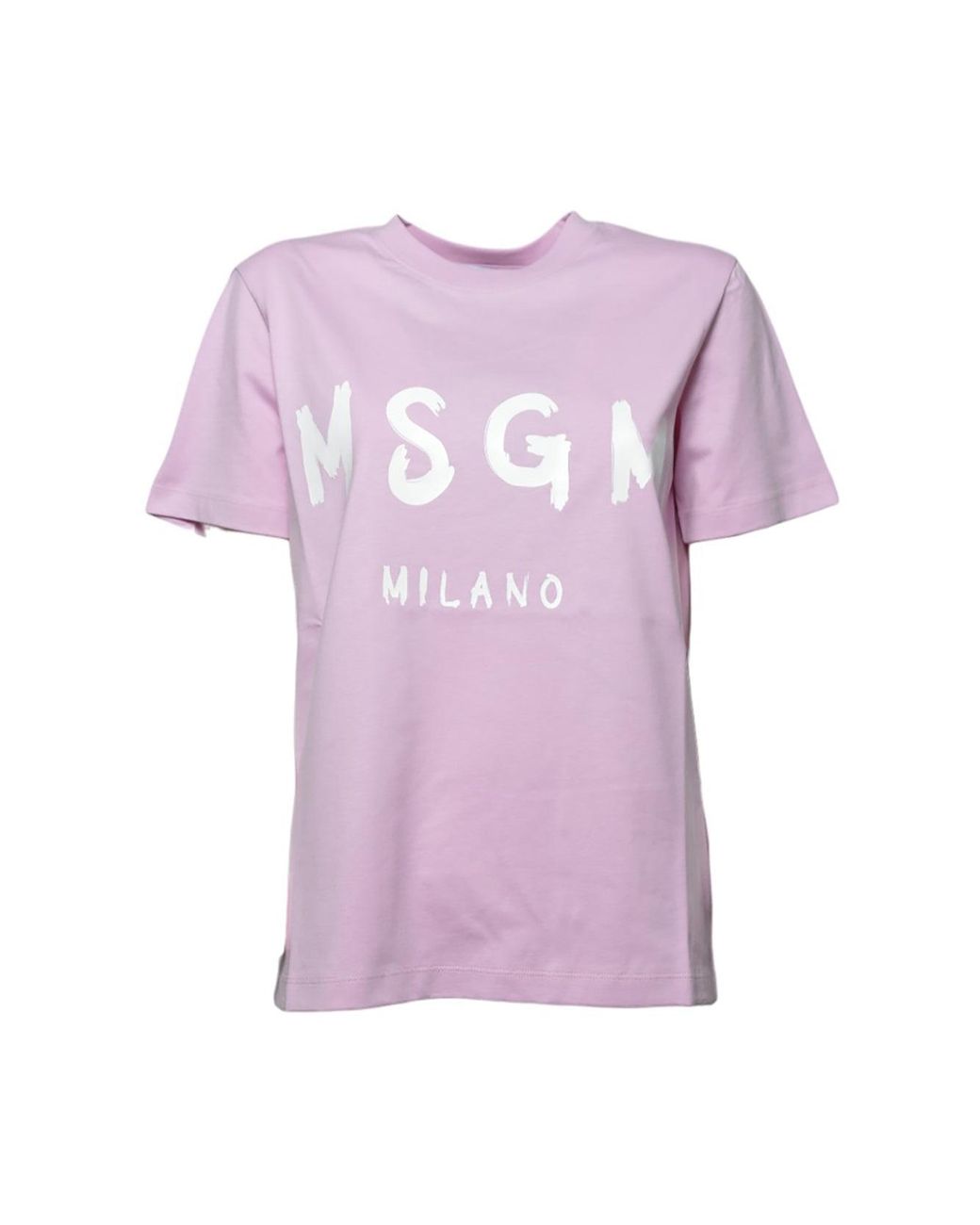MSGM T-shirts En Polo's in het Purple