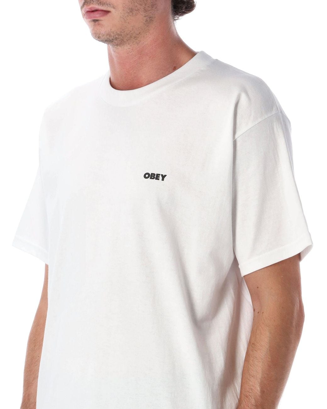 Obey White T Shirts And Polos