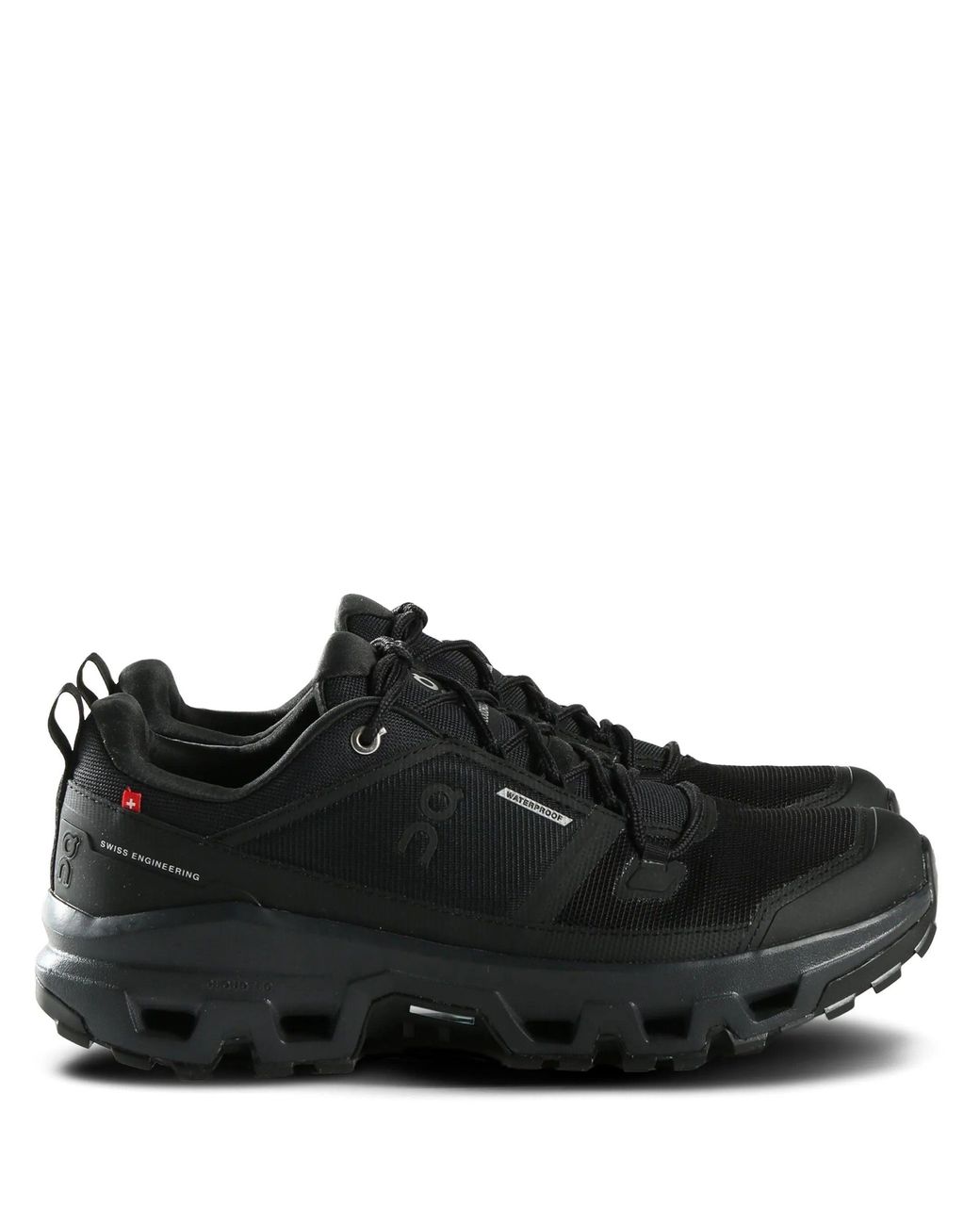 On Shoes Black Cloudrock Low Wp