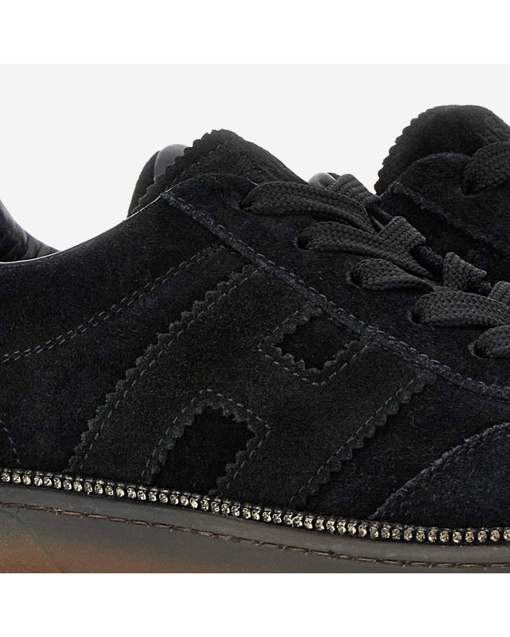 Hogan Black Cool Leather Sneakers