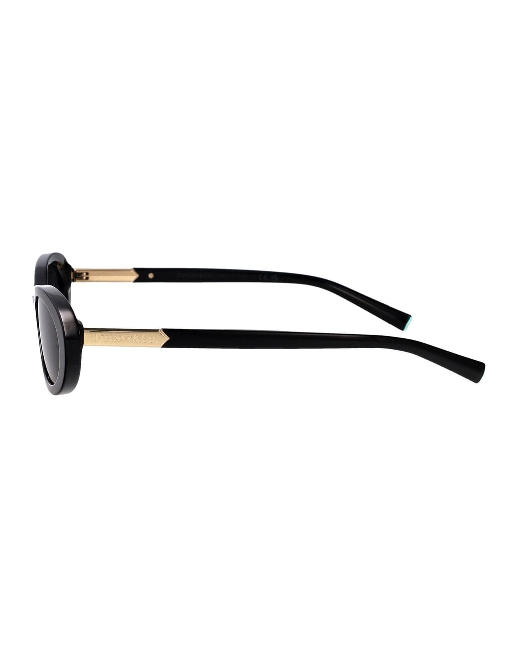 Tiffany & Co Black Oval Sunglasses 0 Tf4250 8001 S4