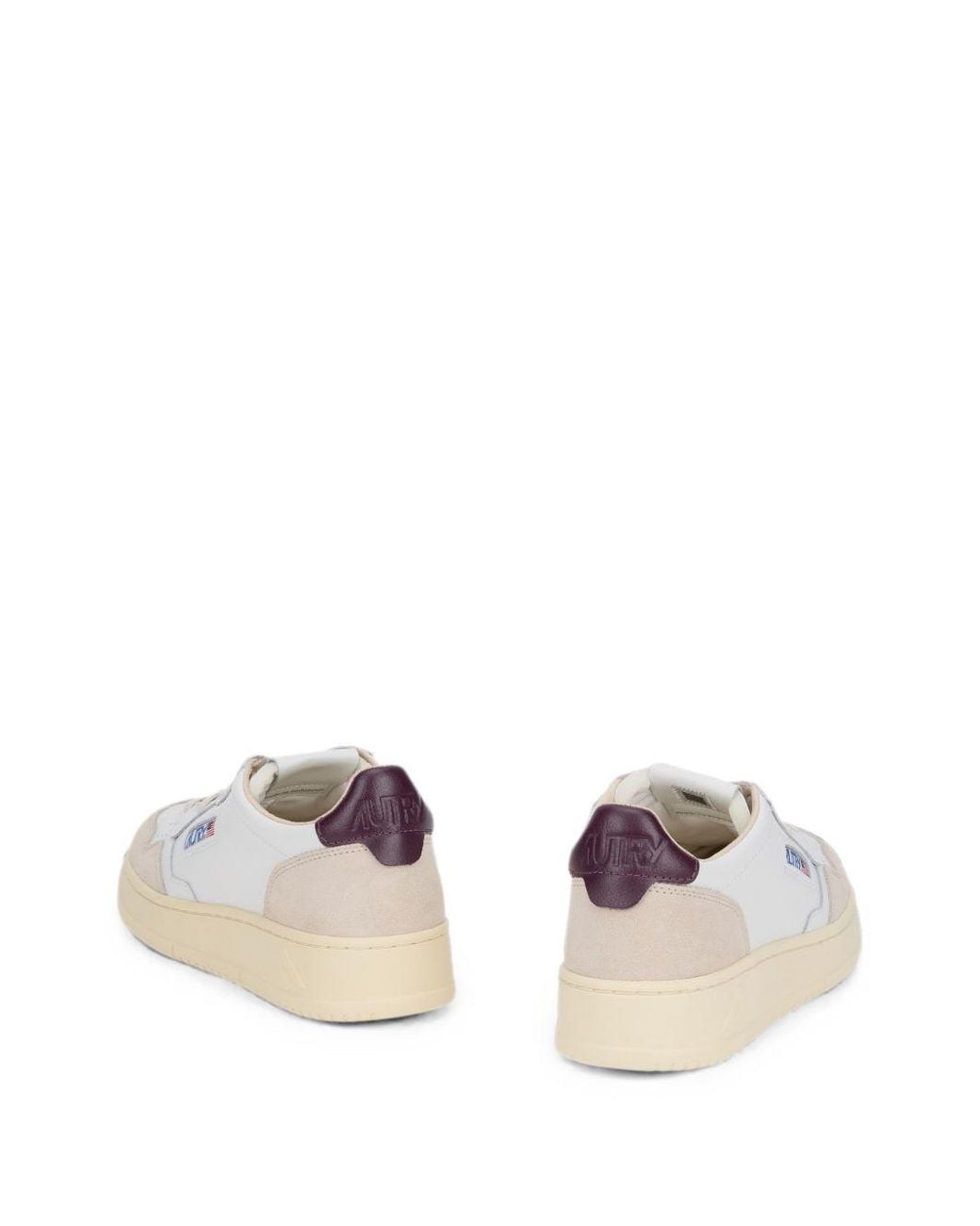 Autry White Medialist Low Sneakers