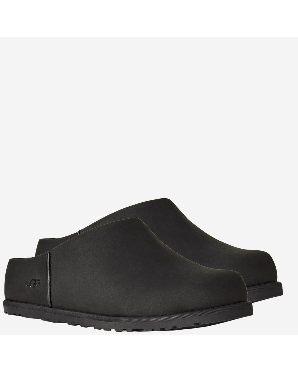 Ugg Black Otzo Leather Clogs