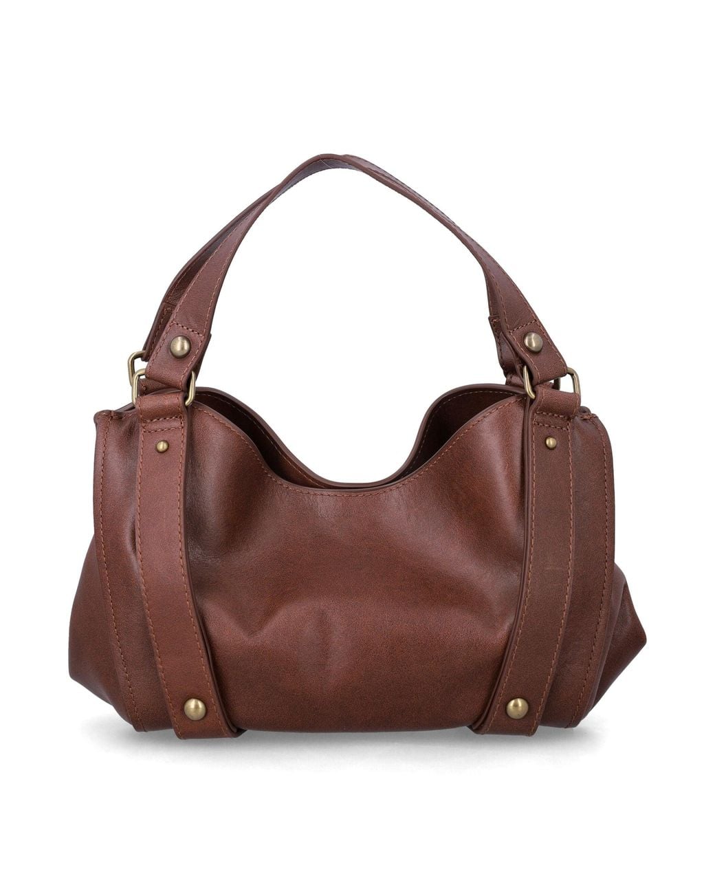 DIESEL Brown Slouchy Hobo Shoulder Bag