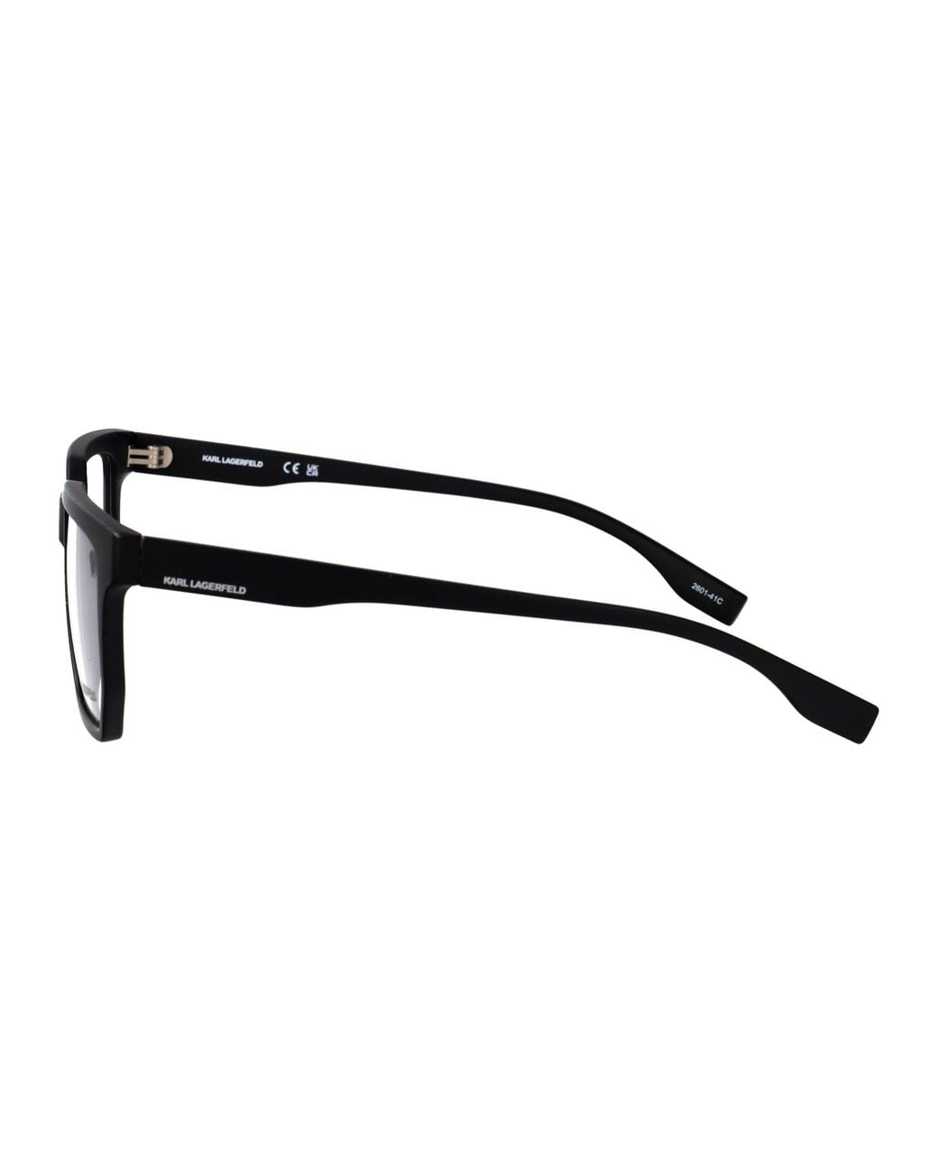 Karl Lagerfeld Black Injected Glasses