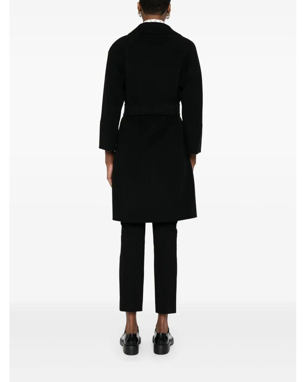 Max Mara Black Cappotto