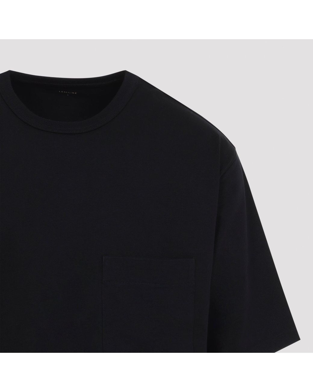 Lemaire Black Boxy T-Shirt