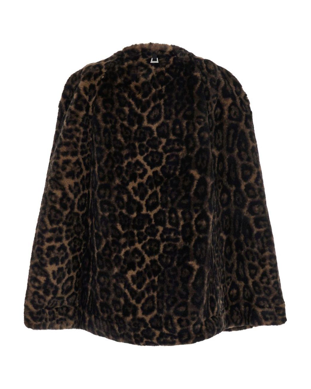 Apparis Black Sloane Leopard Cape