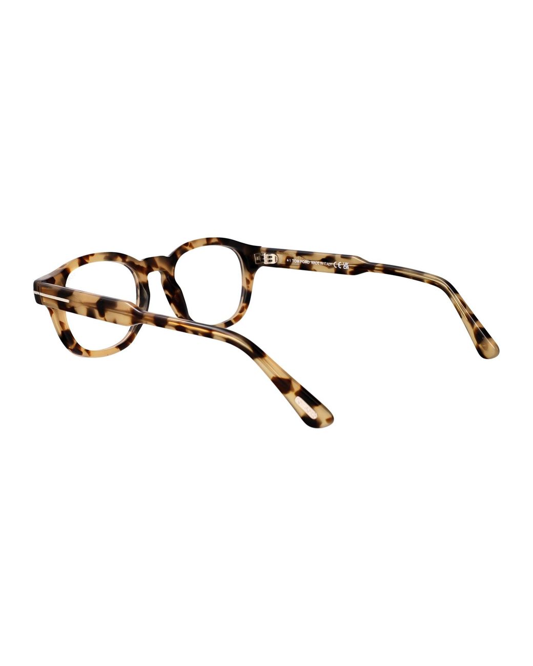 Tom Ford Brown Round Optical Ft6181 B 55