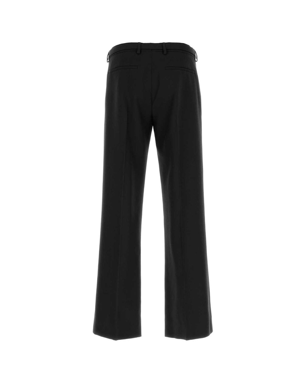 Dries Van Noten Black Wool Pant for men