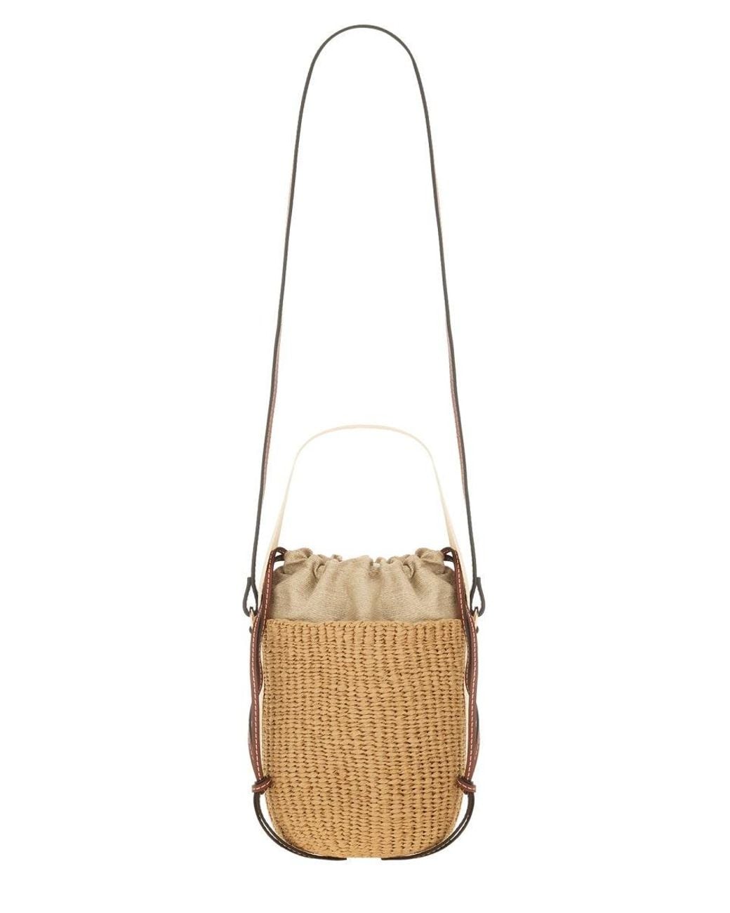 Chloé Natural Borsa A Secchiello Woody