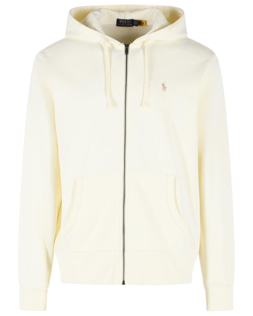 Polo Ralph Lauren White Cotton Sweatshirt for men
