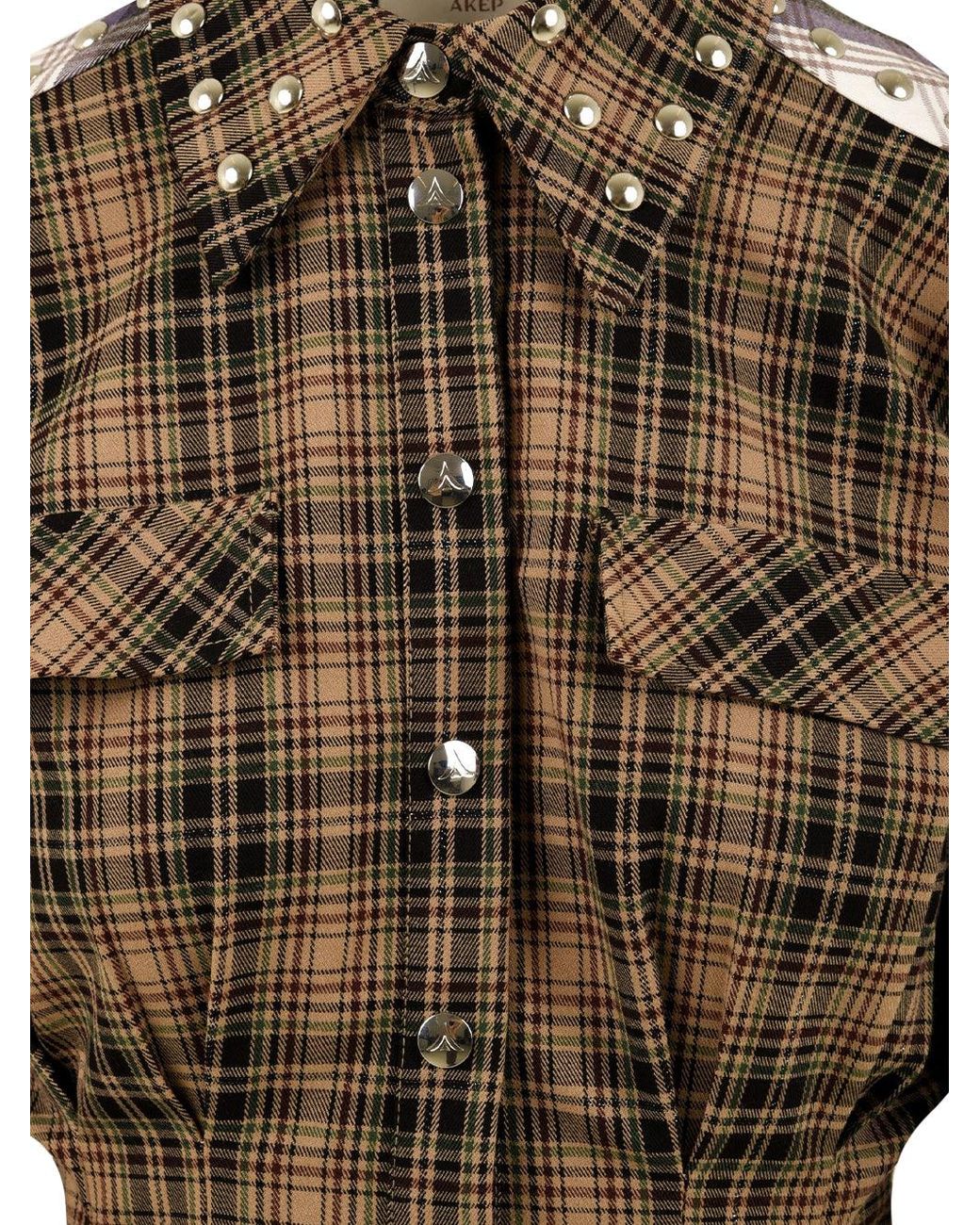 Akep Brown Shirts Multi Colour