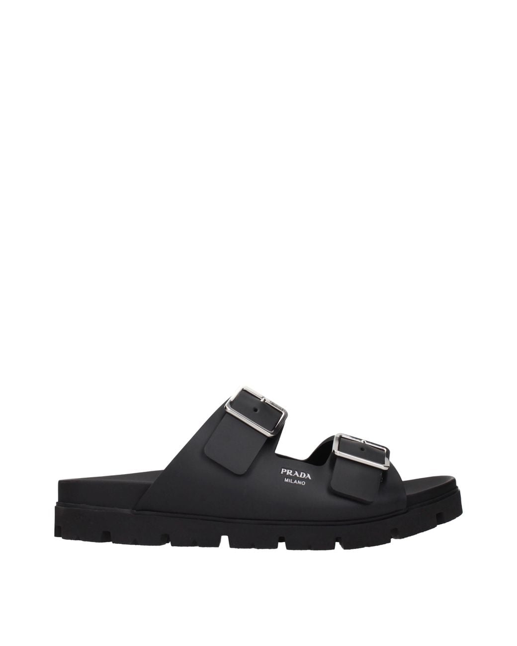 Prada Black T Shirts And Socks Rubber