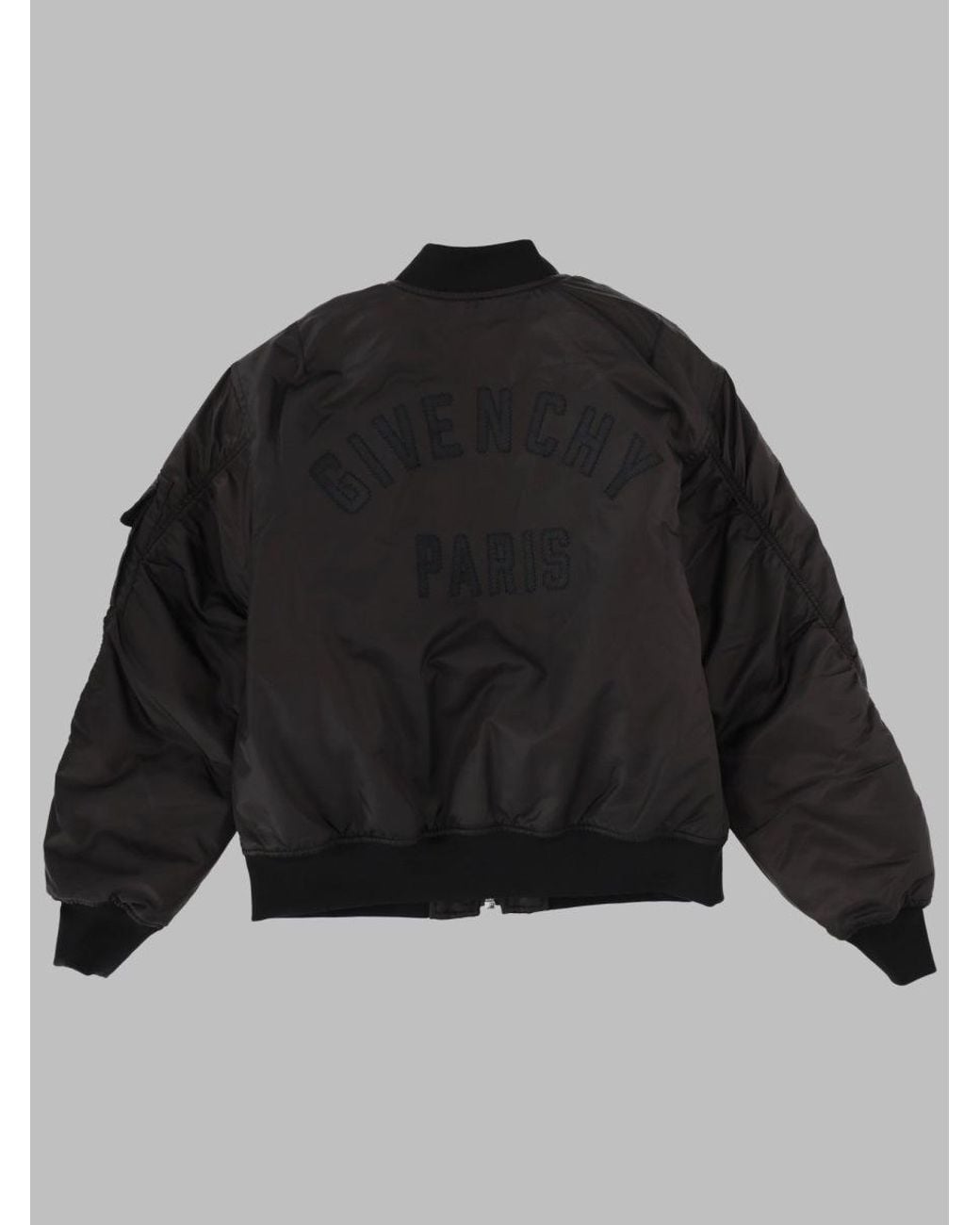 Givenchy Blue Mini Bomber Jacket