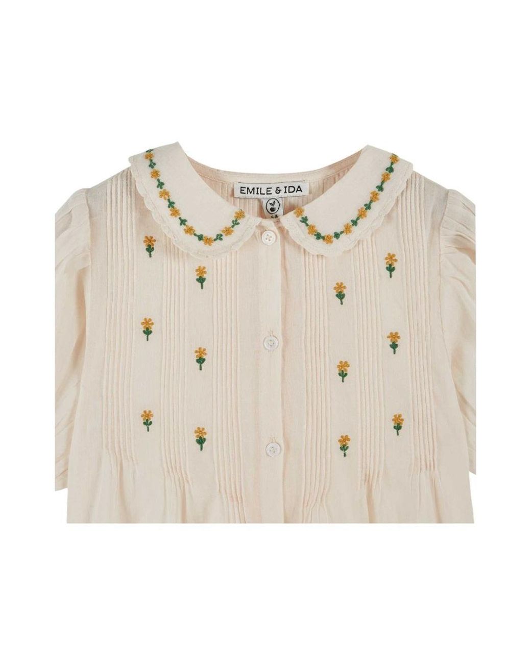 Emile Et Ida Natural Emile & Ida Blouse Brodee