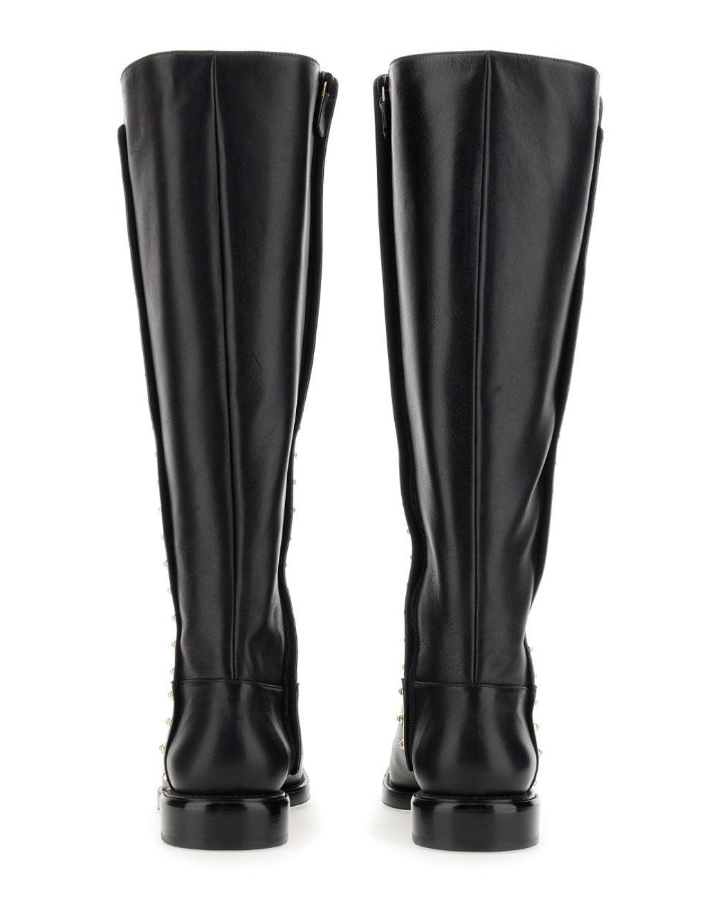 Stuart Weitzman Black Boot Pearl Riding for men