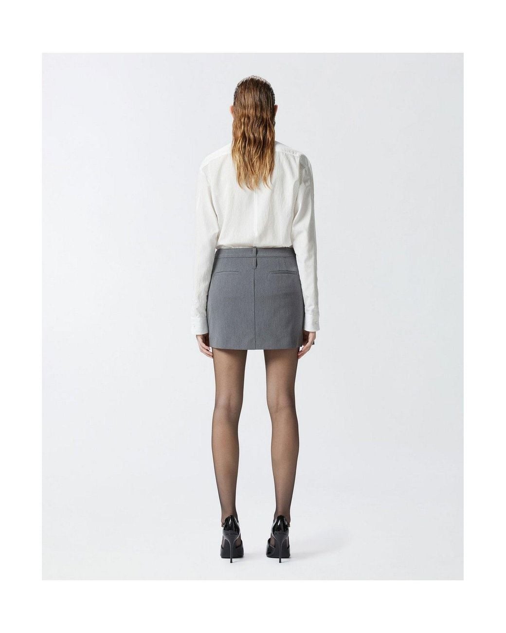 Pinko Gray Skirts